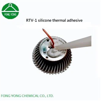 Еднокомпонентно силиконово лепило за електроника за пренос на топлина